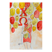 Load image into Gallery viewer, Sorority faceless portrait
