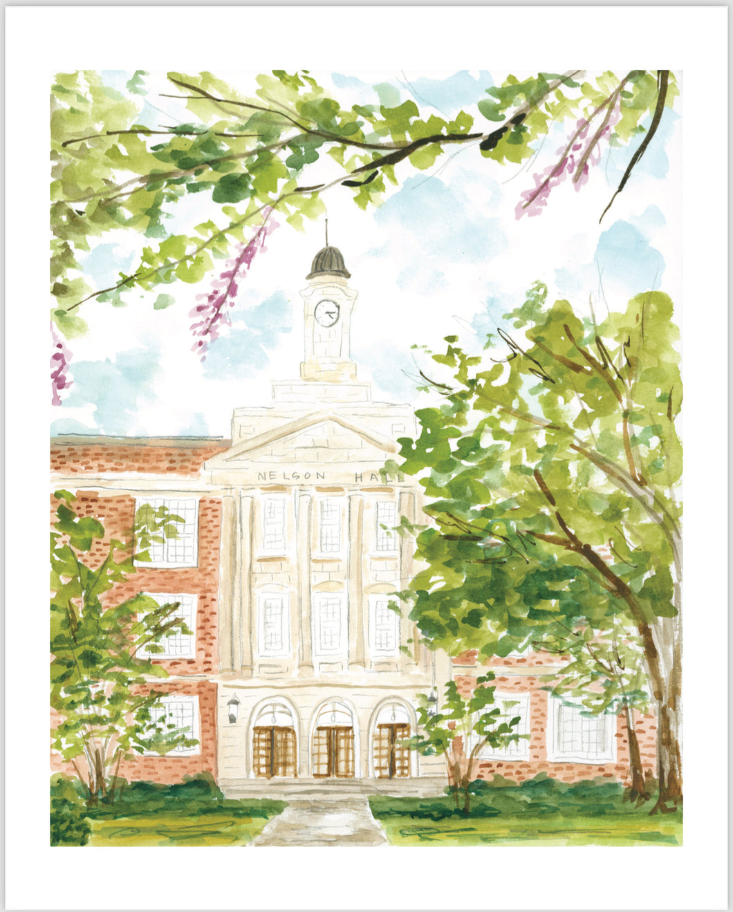 MC Nelson Hall print