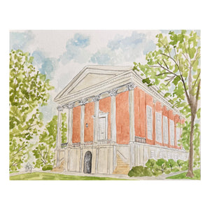 Provine chapel print, 8x10 ready to frame, horizontal orientation.