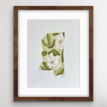 Load image into Gallery viewer, Mississippi magnolia print unframed
