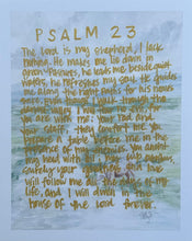 Load image into Gallery viewer, Psalm 23 print
